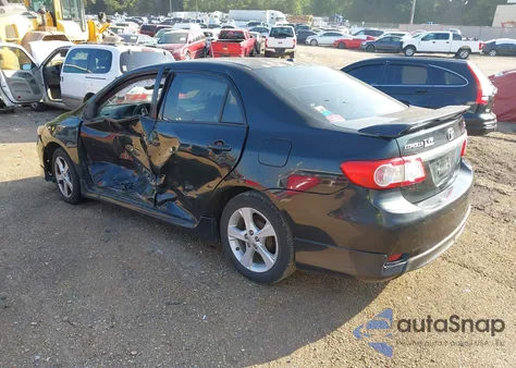 2012 Toyota Corolla S/Le из США, поврежденный, VIN 2T1BU4EE8CC769929